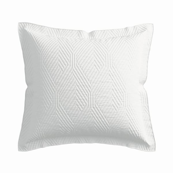 Azora Pillow Sham - White